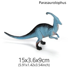 Load image into Gallery viewer, 12 styles 15cm Small Dinosaur Model Toy Jurassic Tyrannosaurus Raptor Triceratops Ankylosaur Stegosaurus Gift for Kids
