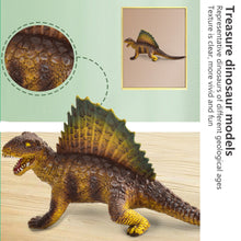 Load image into Gallery viewer, 4pcs/set Small Dinosaur Model Toy Mini Jurassic Tyrannosaurus Raptor Pterosaur Stegosaurus Gift for Kids

