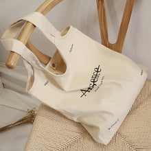 Load image into Gallery viewer, Japanese Style Hand Bag Women's Bag Casual Shoulder Canvas Bags Large Capacity Handbags Student Ins Tote Bag Fashion Letter Print
