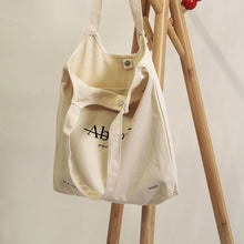 Load image into Gallery viewer, Japanese Style Hand Bag Women's Bag Casual Shoulder Canvas Bags Large Capacity Handbags Student Ins Tote Bag Fashion Letter Print
