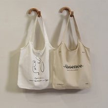 Load image into Gallery viewer, Japanese Style Hand Bag Women's Bag Casual Shoulder Canvas Bags Large Capacity Handbags Student Ins Tote Bag Fashion Letter Print
