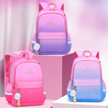 Load image into Gallery viewer, Waterproof Elementary School Bag 1-2-3-4-5-6 Grade Children Bag for 6-12 Years Old Decompression Primary Princess Backpack
