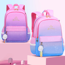 Load image into Gallery viewer, Waterproof Elementary School Bag 1-2-3-4-5-6 Grade Children Bag for 6-12 Years Old Decompression Primary Princess Backpack
