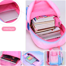Load image into Gallery viewer, Waterproof Elementary School Bag 1-2-3-4-5-6 Grade Children Bag for 6-12 Years Old Decompression Primary Princess Backpack
