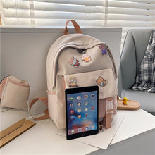 Load image into Gallery viewer, Large Capacity Shoulder Bag Casual Travel Backpack Korean Style Student Female Simple Schoolbag

