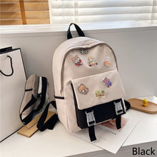 Load image into Gallery viewer, Large Capacity Shoulder Bag Casual Travel Backpack Korean Style Student Female Simple Schoolbag
