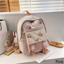 Load image into Gallery viewer, Large Capacity Shoulder Bag Casual Travel Backpack Korean Style Student Female Simple Schoolbag
