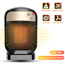 Load image into Gallery viewer, 1500W PTC Electric Heater EU UK 220V Fast Heated Electric Heating Stove Radiator Handy Warmer Machine Fan Home Winter Warmer
