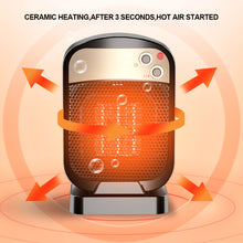Load image into Gallery viewer, 1500W PTC Electric Heater EU UK 220V Fast Heated Electric Heating Stove Radiator Handy Warmer Machine Fan Home Winter Warmer
