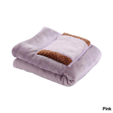 Load image into Gallery viewer, 5V USB Electric Heating Flannel Blankets Multifunctional Portable Winter Warm Heating Blanket Pocket Safe Comfortable for Body
