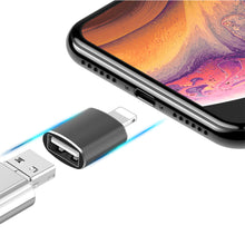Load image into Gallery viewer, USB 3.0 OTG Adapter For iPhone 13 12 11 Pro XS Max XR X 8 Plus 7 6s iPad Lighting Male to USB 3.0 Adapter for iOS 13 above
