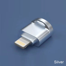 Load image into Gallery viewer, For iPhone Card Reader Micro SD TF Card Reader Adapter for iOS 13 Above System External OTG Memory Card Reader For iPhone 13 12
