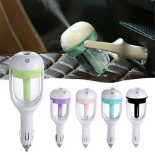 Load image into Gallery viewer, Mini Car Air Humidifier Steam Air Purifier Aroma Diffuser Essential Oil Aromatherapy Diffuser Mist Maker Sprayer For Car Clean
