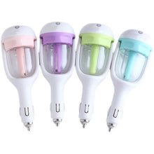 Load image into Gallery viewer, Mini Car Air Humidifier Steam Air Purifier Aroma Diffuser Essential Oil Aromatherapy Diffuser Mist Maker Sprayer For Car Clean
