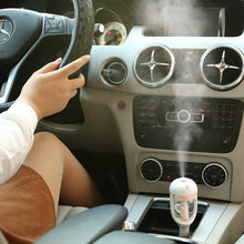 Load image into Gallery viewer, Mini Car Air Humidifier Steam Air Purifier Aroma Diffuser Essential Oil Aromatherapy Diffuser Mist Maker Sprayer For Car Clean
