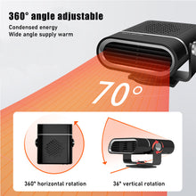 Load image into Gallery viewer, 4 IN 1 12V/24V 150W/260W Car Heater Electric Cooling Heating Fan Portable Electric Dryer Windshield Defogging Demister Defroster
