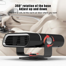 Load image into Gallery viewer, 4 IN 1 12V/24V 150W/260W Car Heater Electric Cooling Heating Fan Portable Electric Dryer Windshield Defogging Demister Defroster
