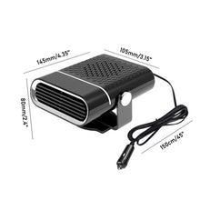 Load image into Gallery viewer, 4 IN 1 12V/24V 150W/260W Car Heater Electric Cooling Heating Fan Portable Electric Dryer Windshield Defogging Demister Defroster
