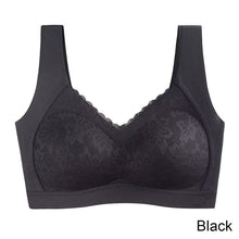 Load image into Gallery viewer, Women Lace Traceless Underwear Gathered Without Underwire Bra Soft Comfortable Solid Color Underwear
