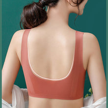 Load image into Gallery viewer, Women Lace Traceless Underwear Gathered Without Underwire Bra Soft Comfortable Solid Color Underwear
