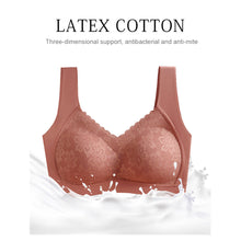 Load image into Gallery viewer, Women Lace Traceless Underwear Gathered Without Underwire Bra Soft Comfortable Solid Color Underwear
