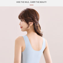 Load image into Gallery viewer, Women Lace Gathered Without Underwire Bra Tank Top Underwear Solid Color Soft Breathable Lingerie
