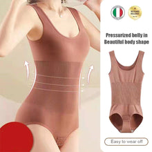 Load image into Gallery viewer, Plus Size One-piece Shapewear Abdominal Girdle Corset Soft Breathable Hip Lifting Corset Dimensional Cutting Shapewear for Women
