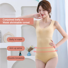 Load image into Gallery viewer, Plus Size One-piece Shapewear Abdominal Girdle Corset Soft Breathable Hip Lifting Corset Dimensional Cutting Shapewear for Women
