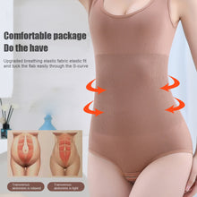 Load image into Gallery viewer, Plus Size One-piece Shapewear Abdominal Girdle Corset Soft Breathable Hip Lifting Corset Dimensional Cutting Shapewear for Women
