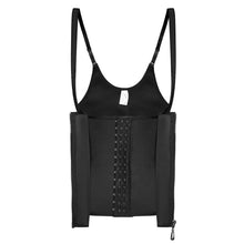 Load image into Gallery viewer, Zipper Body Shaping Corset Adjustable Three Row Buckle Body Shaping Corset Comfortable Breathable Corset for Women
