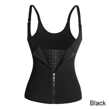 Load image into Gallery viewer, Zipper Body Shaping Corset Adjustable Three Row Buckle Body Shaping Corset Comfortable Breathable Corset for Women
