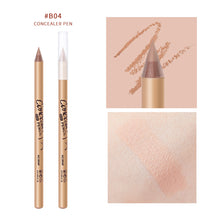 Load image into Gallery viewer, Wood Pole Concealer Pen Cover Dark Circles Spots Acne Marks Smooth Texture Face Concealer Pen Facial Makeup
