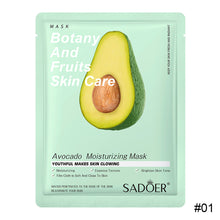 Load image into Gallery viewer, Moisturizing Facial Mask Nourishing Shrink Pores Mask Anti-wrinkle Anti-aging Portable Mask Skin Care
