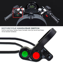 Load image into Gallery viewer, Multifunctional Motorcycle Handlebar Switch Headlight Horn Turn Signal Combination Electric Bike Scooter
