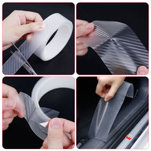 Load image into Gallery viewer, 3m/5m/10m Car Sticker 3D Carbon Fiber Auto Door Edge Protector Film Sill Trunk Body Anti Scratch Accessories Vinyl Stickers
