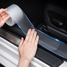 Load image into Gallery viewer, 3m/5m/10m Car Sticker 3D Carbon Fiber Auto Door Edge Protector Film Sill Trunk Body Anti Scratch Accessories Vinyl Stickers
