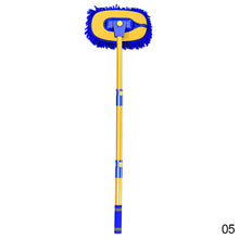Load image into Gallery viewer, Three Section Telescopic Car Cleaning Brush Detailing Adjustable Wash Brush Telescoping Long Handle Cleaning Mop Chenille Broom Auto Accessories
