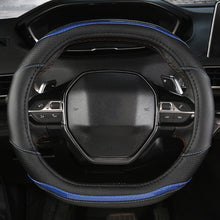 Load image into Gallery viewer, Car Steering Wheel Cover Carbon Fiber Four Seasons Steering Wheel Cover For Peugeot 3008 4008 5008
