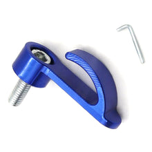 Load image into Gallery viewer, CNC Motorcycle Modified Upper Pump Side Hook E-bike UQI U+B Side Helmet Hook N1S Storage Hook Aluminum Alloy Pump Side Hook
