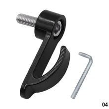 Load image into Gallery viewer, CNC Motorcycle Modified Upper Pump Side Hook E-bike UQI U+B Side Helmet Hook N1S Storage Hook Aluminum Alloy Pump Side Hook
