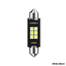 Load image into Gallery viewer, 1Pc 31MM 36MM 39MM 41MM 6LED Bulbs Canbus Festoon C5W 3030 Chip Car Interior Dome Light Reading Light 12V/24V
