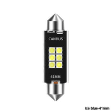 Load image into Gallery viewer, 1Pc 31MM 36MM 39MM 41MM 6LED Bulbs Canbus Festoon C5W 3030 Chip Car Interior Dome Light Reading Light 12V/24V
