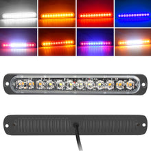 Load image into Gallery viewer, 12 LED Flash Light Auto 12-24V Emergency Flashing Stroboscopes Strobe Side Marker Light Bars Constantly Bright Lights

