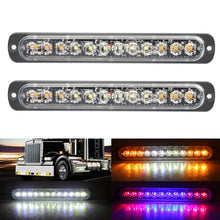 Load image into Gallery viewer, 12 LED Flash Light Auto 12-24V Emergency Flashing Stroboscopes Strobe Side Marker Light Bars Constantly Bright Lights
