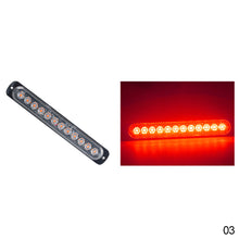 Load image into Gallery viewer, 12 LED Flash Light Auto 12-24V Emergency Flashing Stroboscopes Strobe Side Marker Light Bars Constantly Bright Lights
