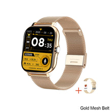 Load image into Gallery viewer, Men Women Smart Watch Waterproof Sports Fitness Bluetooth Couple Watch Touchscreen Stainless Steel Smart Watch
