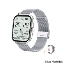Load image into Gallery viewer, Men Women Smart Watch Waterproof Sports Fitness Bluetooth Couple Watch Touchscreen Stainless Steel Smart Watch
