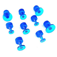 Load image into Gallery viewer, 9Pcs Car Repair Pit Puller Pulling Tabs Transparent Gasket Dent Repair Hail Dent Removal Tools Paintless Kit
