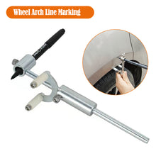Load image into Gallery viewer, Stainless Steel Durable Car Wheel Eyebrow Parallel Scriber Sheet Metal Dent Repair Tool Material 0-20cm Adjustable
