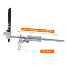 Load image into Gallery viewer, Stainless Steel Durable Car Wheel Eyebrow Parallel Scriber Sheet Metal Dent Repair Tool Material 0-20cm Adjustable
